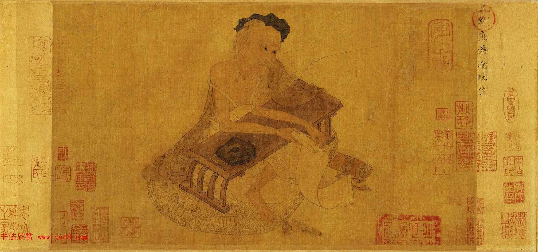唐代著名诗人王维绘画作品欣赏